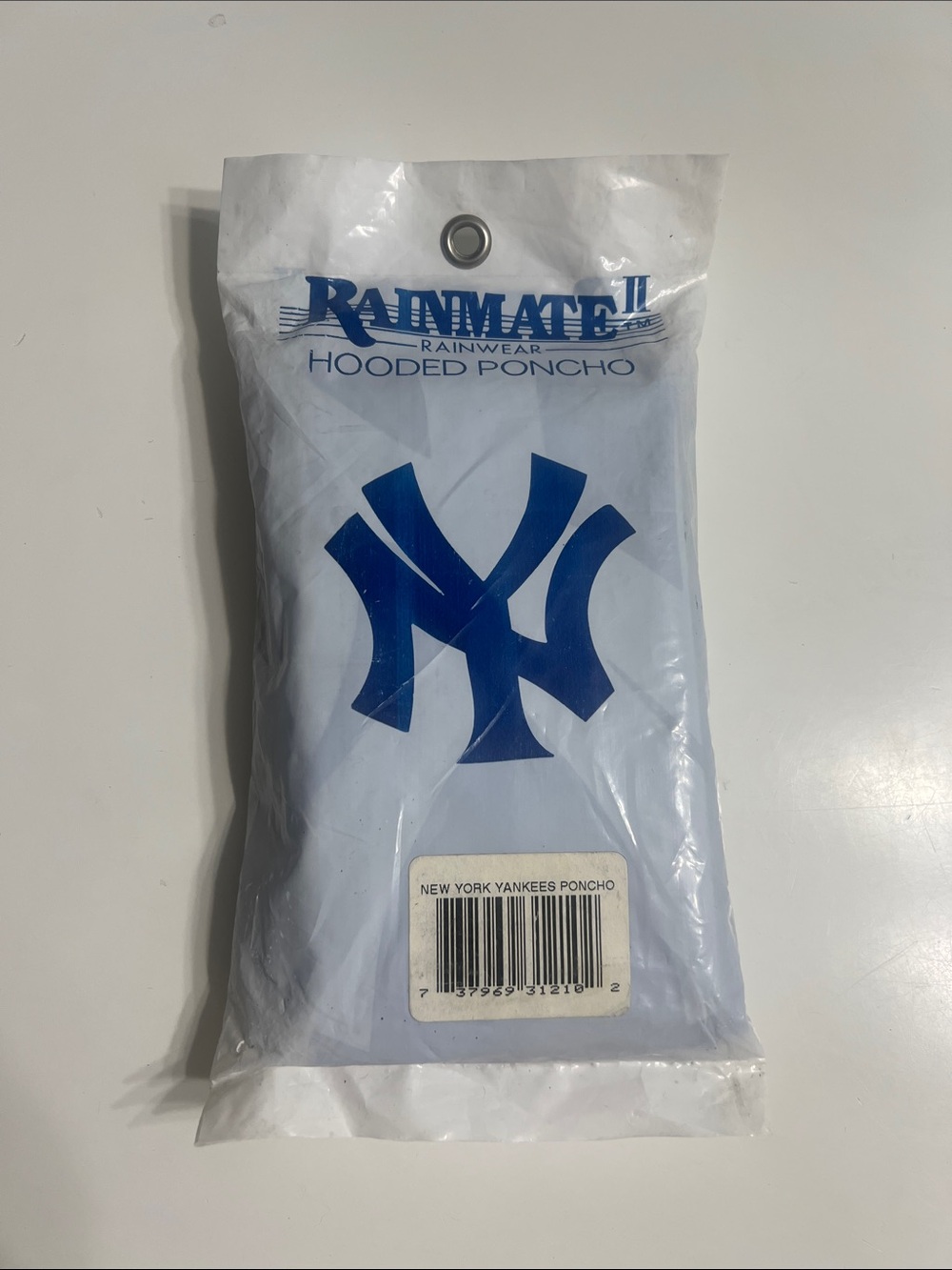 Kids Hooded Poncho — New York Yankees Blue